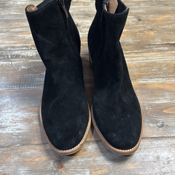 New without box PAUL GREEN WOMEN SANTE COWBOY ITALIAN BLACK SUEDE BOOTS SIZE main image 2